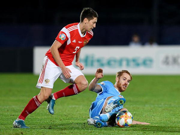 Russian football team defeats San Marino 5:0 in UEFA Euro 2020 qualifiers