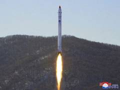 North Korea fires three short-range ballistic missiles