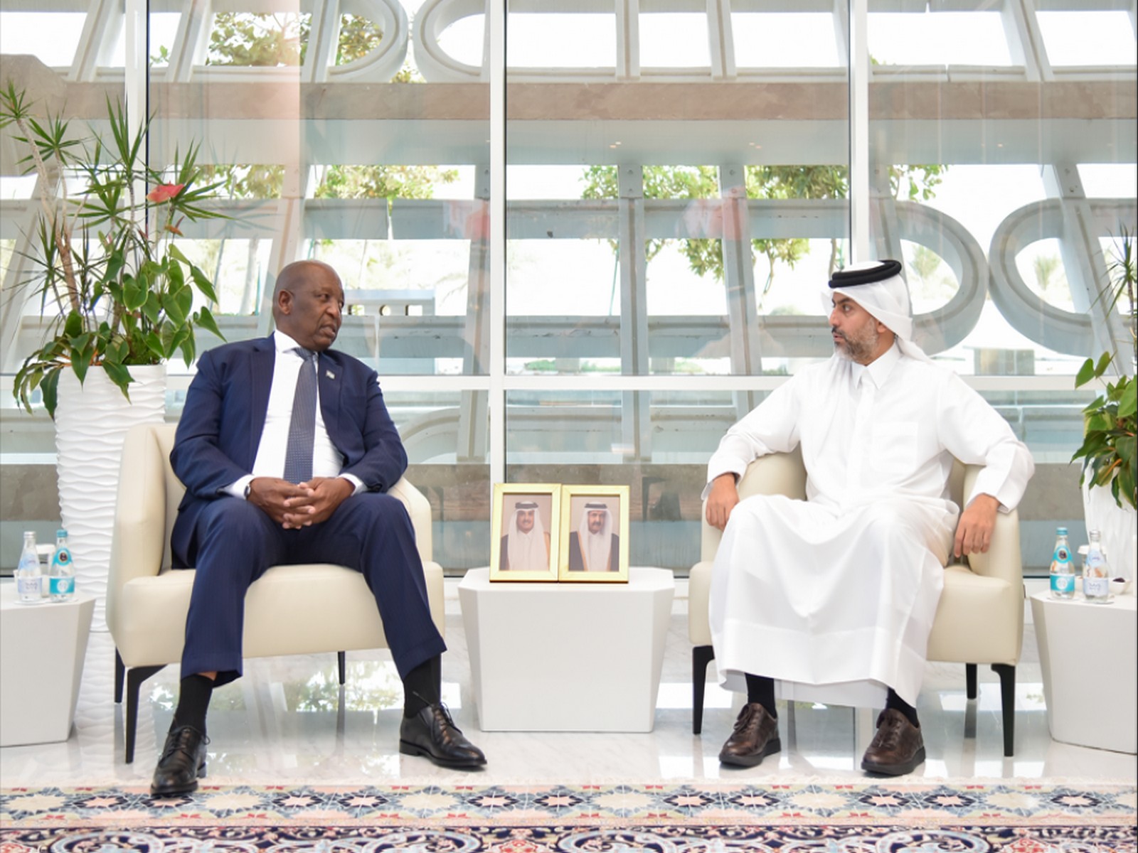 QDE chairman welcomes PM of Lesotho