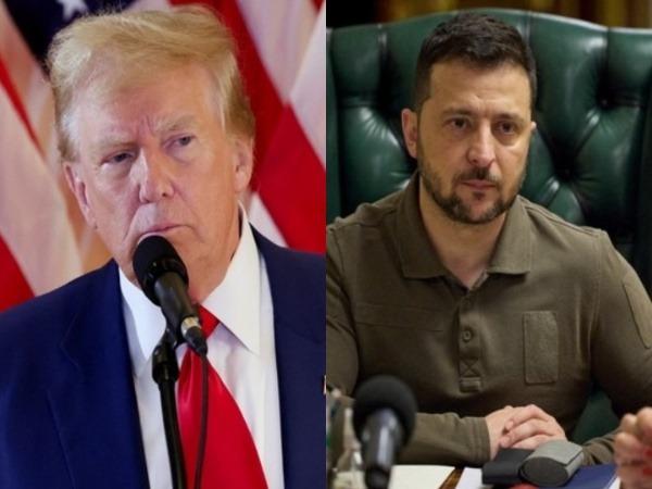 What did Mr. Trump say to Mr. Zelensky after his phone call with Mr. Putin?