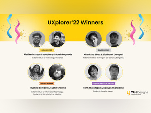 YUJ Designs announces the winners of UXplorer'22 ahead of its 13th anniversary celebrations