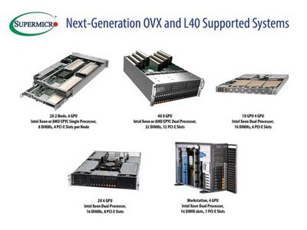 Supermicro delivers second-generation NVIDIA OVX computing system for 3D collaboration, Metaverse, and Digital Twin Simulation, Powered by the new NVIDIA L40 GPU