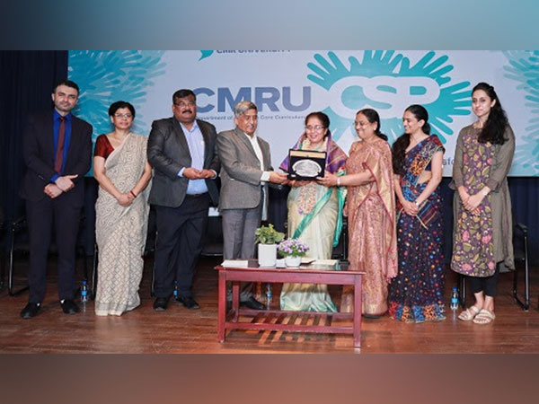 Dr. Tejaswini Ananthkumar, Politician, social activist, Chairman & Co-founder of Adamya Chetana Foundation was felicitated at the launch of the Community Service Program by CMR University