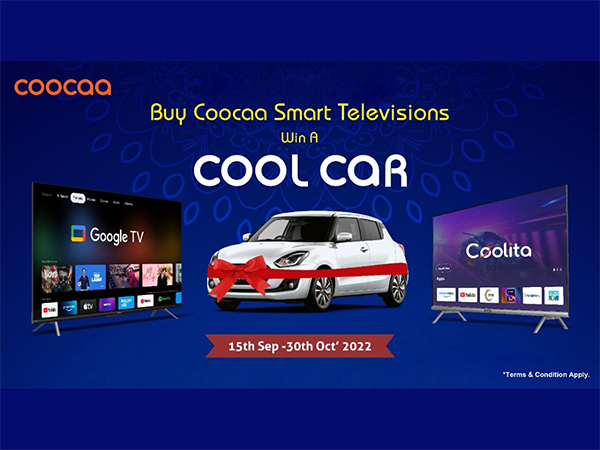 Coocaa TV celebrates upcoming festive season with attractive discounts and a lucky draw on its latest smart TVs and Google TVs
