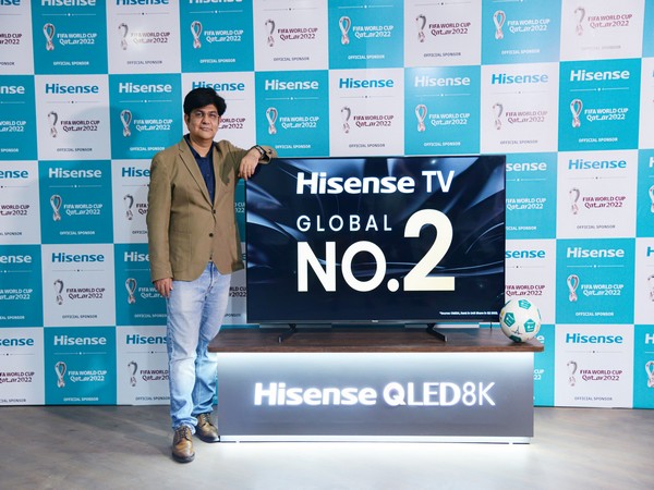 Hisense jumps to Global No 2 TV brand. Launches two new future ready TV series this festive season. Buy & Fly for FIFA 2022 World Cup in Qatar