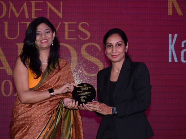 Kanwaljit Kaur from KAPP Edge Solutions won the BTX Top Women Executive Award 2022