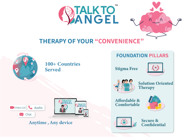TalktoAngel, India's leading online mental health counselling platform