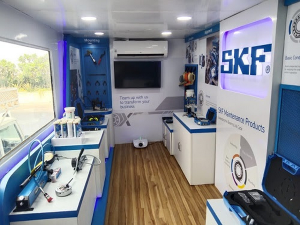 Inside SKF MaPro Xpress van