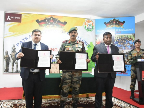 Assam Rifles signs MoU with Axis Bank and NIEDO for supporting underprivileged students in North East