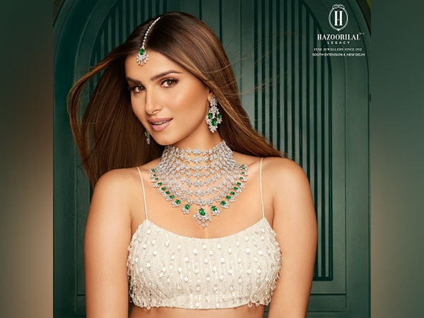 Hazoorilal Legacy launches its latest jewelry campaign for 2022-23 featuring their brand ambassador Tara Sutaria