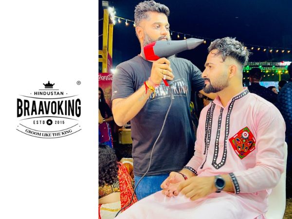 Braavoking-redefining the grooming industry in India; "Instant Grooming Station" for men first time in India during Navratri