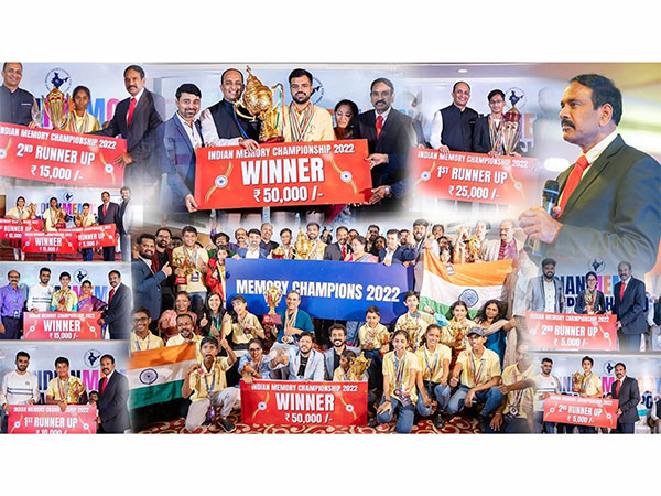 The Indian National Memory Championship 2022 was a huge success, BBG Bangaru Thalli Memory Awards