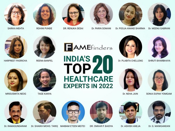 Fame Finders introduces India's top 20 healthcare experts in 2022