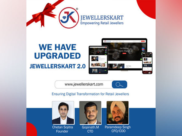 Jewellerskart launches India's most advanced jewellery e-commerce platform 'Jewellerskart 2.0'