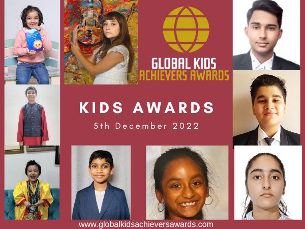 Virtual Global Kids Achievers Awards scheduled on 5th December 2022