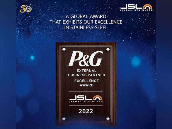 Jindal Stainless wins P&G's Grooming Excellence Award 2022