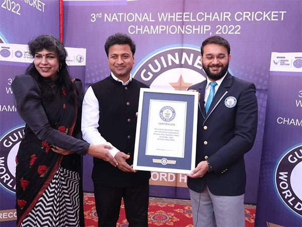 Narayan Seva Sansthan bags the Guinness Book of World Records by hosting world's largest wheelchair cricket tournament