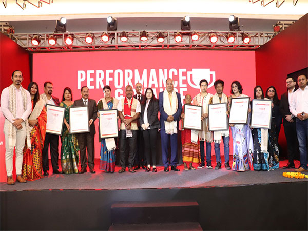 Winners and dignitaries at the 'Performance & Change Awards 2022' organized by AmritCem and TIME8