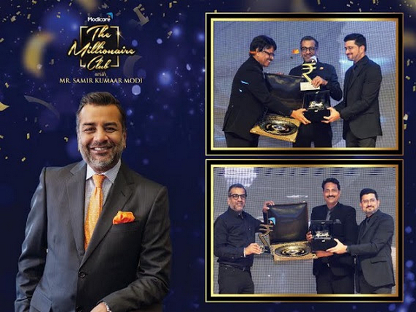 Samir Kumaar Modi, Founder and MD, Modicare at The Millionaire Club event