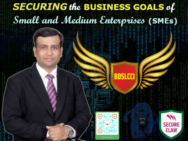 "Dr Shekhar Pawar, Founder & CEO, SecureClaw Inc. has launched the BDSLCCI cybersecurity framework for protecting SME businesses worldwide."