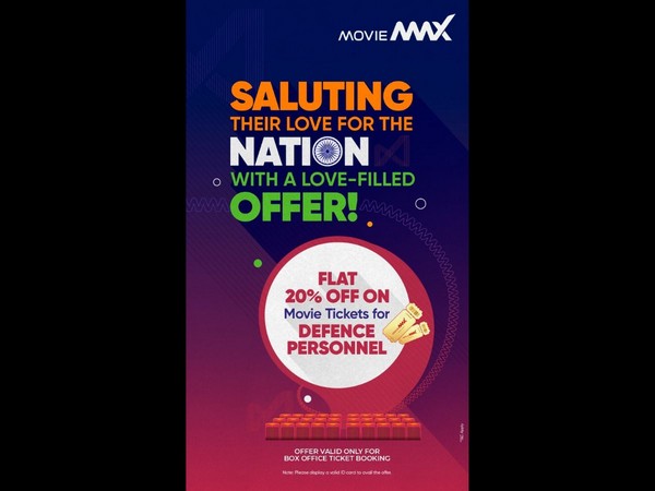 MovieMax offers discount for Defence personnel as a mark of respect