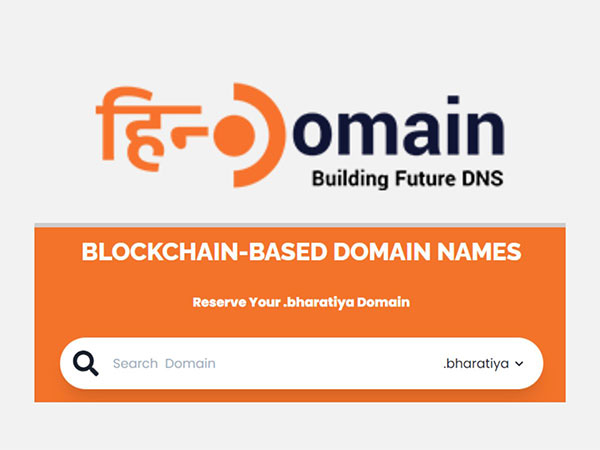 HinDomain announces Decentralized domain naming service for India