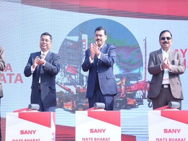 Sany Bharat launches new machines at bauma CONEXPO