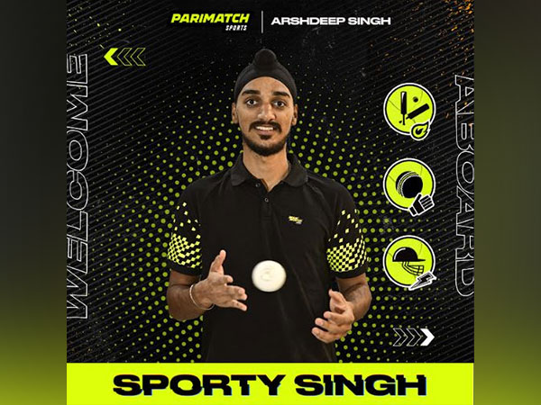 Parimatch Sports partner's with Arshdeep Singh