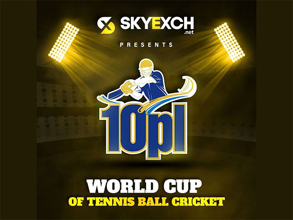 SkyExch.net rewarded as the title sponsor of The 10 PL Tennis Ball Cricket World Cup started in India