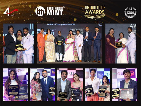Business Mint hosts its 42nd Award Show in Hyderabad - Nationwide Awards 2023