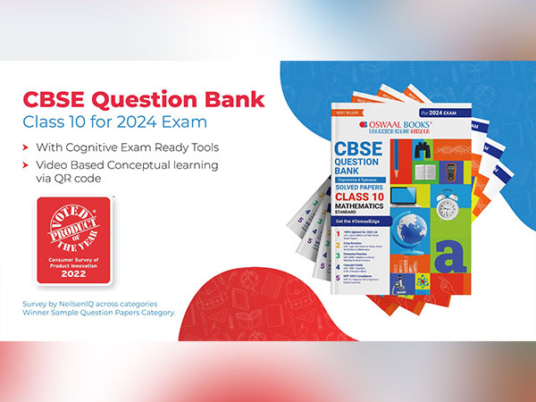 CBSE Question Bank Class 10 2023-2024 launched!! Give a head start to your academics