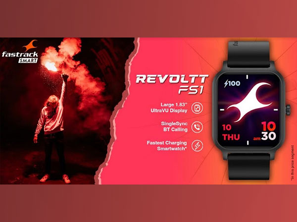 Fastrack Revoltt FS1, the first from the Revoltt series launched in association with Flipkart
