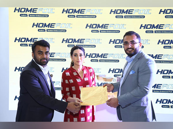 LSKB Aluminium Foils launches HOMEFOIL, India's 1st Golden Embossed Foil at AAHAR 2023