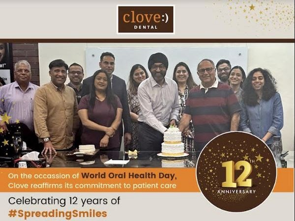 Clove Dental celebrating their 12th anniversary, is reinforcing their commitment towards #SpreadingSmiles and promoting oral hygiene across the geographies