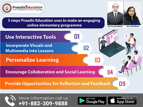 5 steps Praadis Education uses to make an engaging online elementary programme