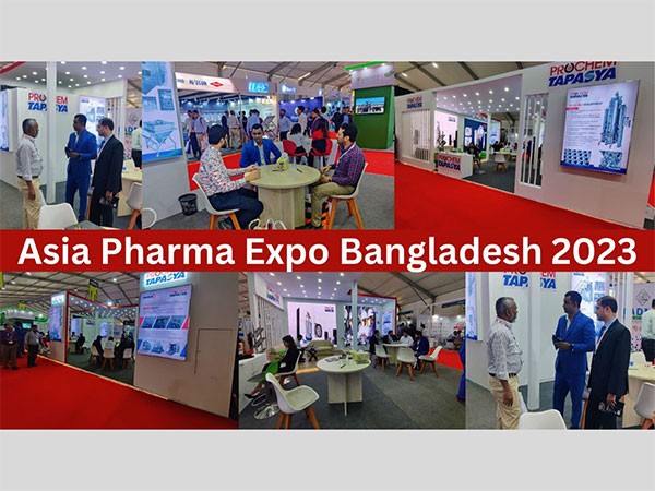 Prochem-Tapasya solutions attract a good number of enquiries at the Asian Pharma Expo, Bangladesh