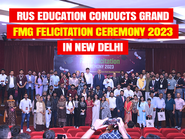 FMG Felicitation Ceremony conducted by Rus Education