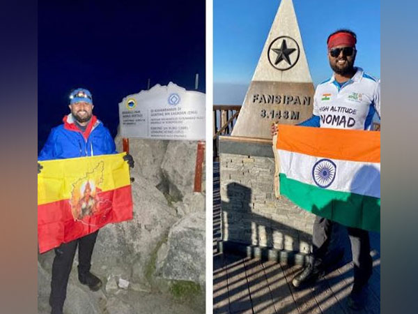 Naveen Mallesh sets a new record by becoming the fastest Indian and Asian to climb Mount Kinabalu and Mount Fansipan in 3 days 10 hours and 49 Mins