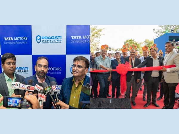 Harshit Patel, Chetan Patel, and Jayanti Patel Directors of Pragati Vehicles addressed the Media on the occasion