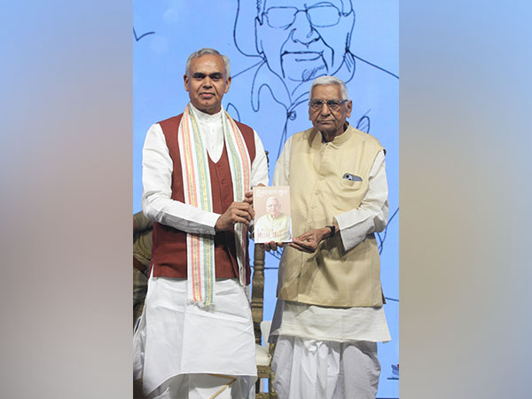 'A Million Dollar Smile' - a biography of Din Dayal Gupta, Chairman Emeritus, Dollar Industries Limited was launched by Acharya Devrat, Governor of Gujarat