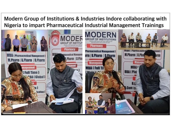 Modern Group of Institutions Collaborated with Nigeria for Training & Development in "Pharmaceutical Industrial Management"
