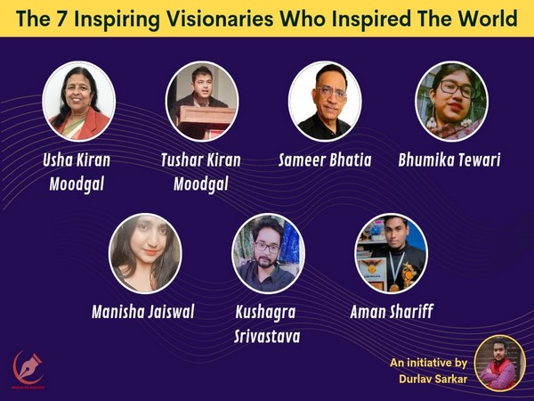 The 7 inspiring visionaries who inspired the world ft INKZOID FOUNDATION
