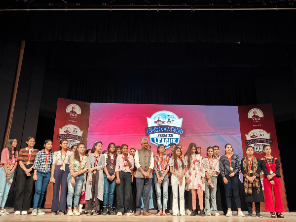 Vivekananda Global University honored meritorious students