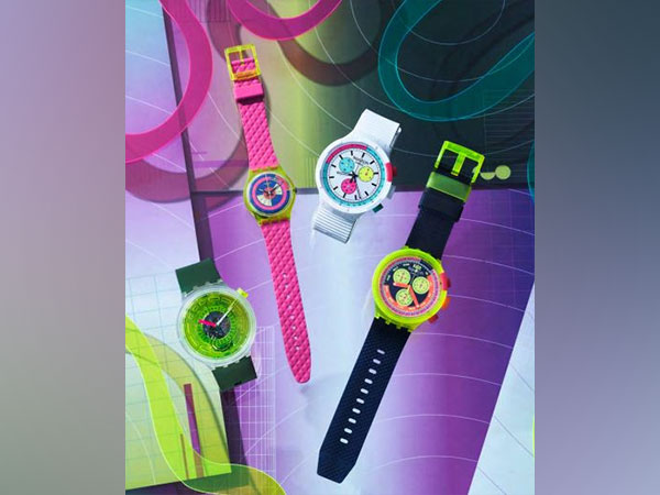 Swatch serves up Neon summer vibes