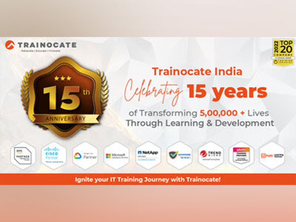 Trainocate India Celebrates its 15th Anniversary Today