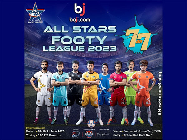 Vanessa Walia launches Baji.com All Stars Footy League curated by GS Sports that promises an unforgettable sportainment experience!