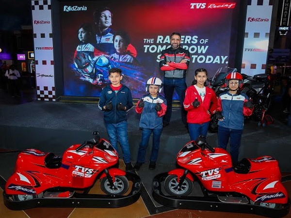 TVS Racing launches its Experience Centre at KidZania Delhi NCR; Kick-starts its first-ever virtual racing championship for Gen-Alpha