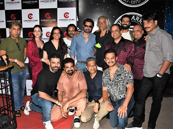 Content Films Productions Pvt. Ltd celebrated the cast of an all-new web series titled "Crime Beat" A Zee5 Original Series