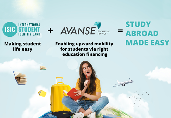 ISIC joins hands with Avanse Financial Services to make the study abroad journey seamless & hassle-free
