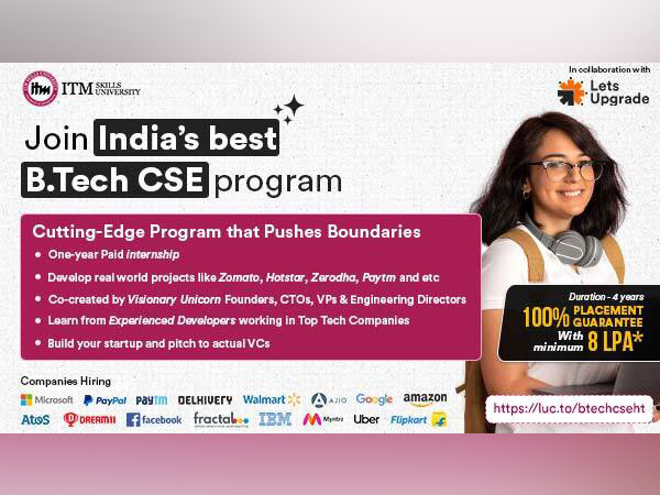 8LPA salary after engineering: India's only B.Tech CSE with 100 per cent job guarantee